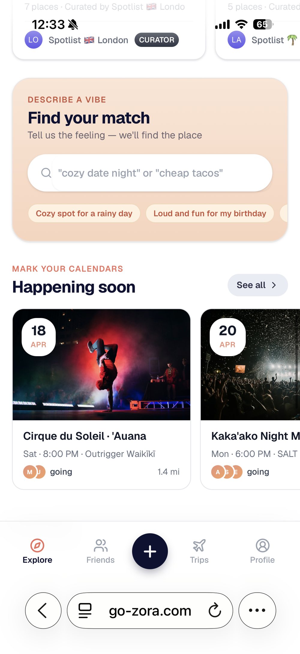 Vibe search